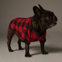 DOG PAJAMAS, BUFFALO PLAID SMALL