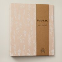 BINDER WITH 6 DIVIDERS SET