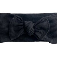 Nylon Headband, Black One Size