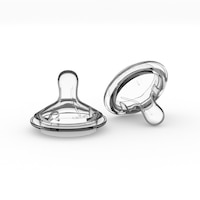 Nanobébé Silicone Nipples - Twin Pack - Preemie