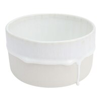 Floor 9 White Drip Planter, Pack of 4