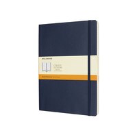 Moleskine Spphre Blue X Lrg Rld Ntbk Sft By Moleskine Paperback Book Free Shippi