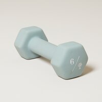 NEOPRENE DUMBBELL SEAFOAM 6LB