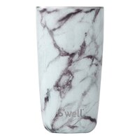S'well White Marble Tumbler - 18 oz