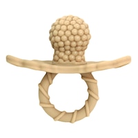 UPC 857371000036 product image for Razbaby - RaZ-Berry Teether Caramel - Tan | upcitemdb.com