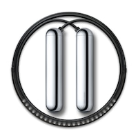 Smart Skipping Rope with LED, Chrome