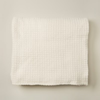 CHENILLE THROW BLANKET, IVORY