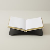 METAL BOOKSTAND, BLACK