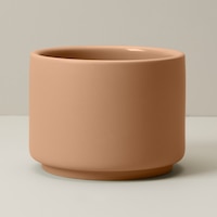MEDIUM PLANTER, LIGHT ROSE