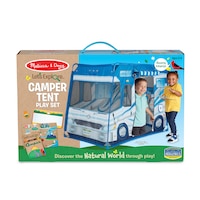 Melissa & Doug Let's Explore Camper Tent Play Set
