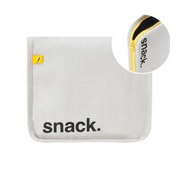 Snack Mat - ’Snack’ Black Yellow Zip Snack Mat - ’Snack’ Black Yellow Zip