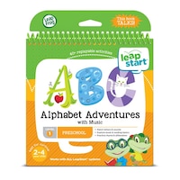LeapFrog LeapStart Activity Book Alphabet Adventures with Music