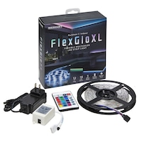 FlexGlo Flexible Multicolor LED Strip Light 12 ft