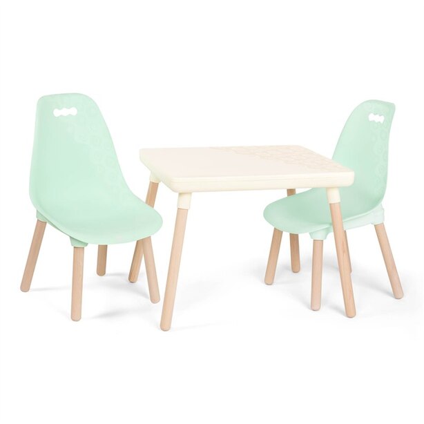 B Kid Century Modern Mint Table Chair Set By Toys Chapters Indigo Ca B Kid Century Modern Mint Table, Modern Outdoor Kids Furniture