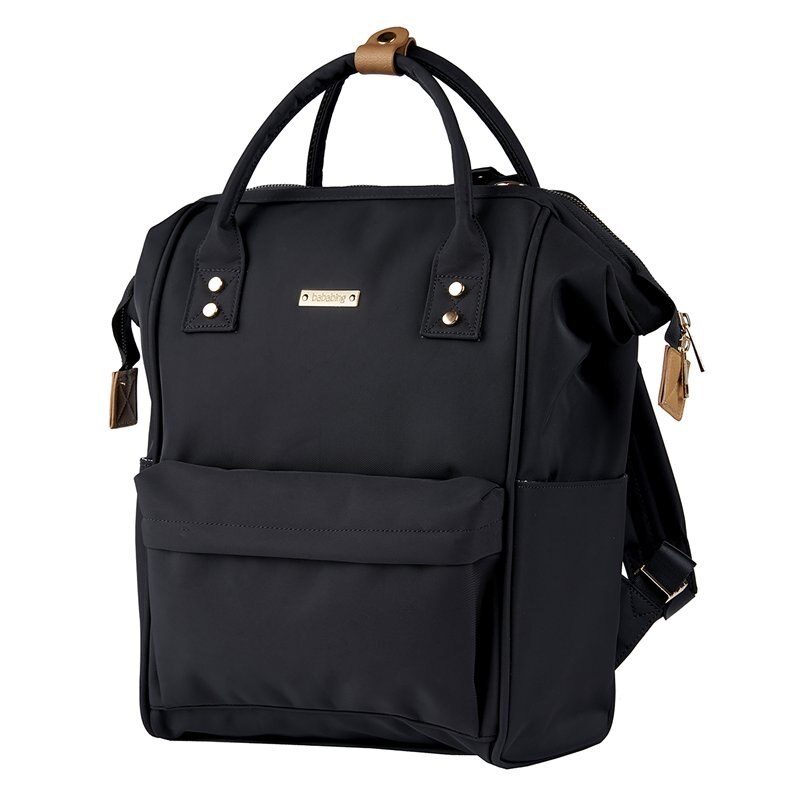 plain black changing bag