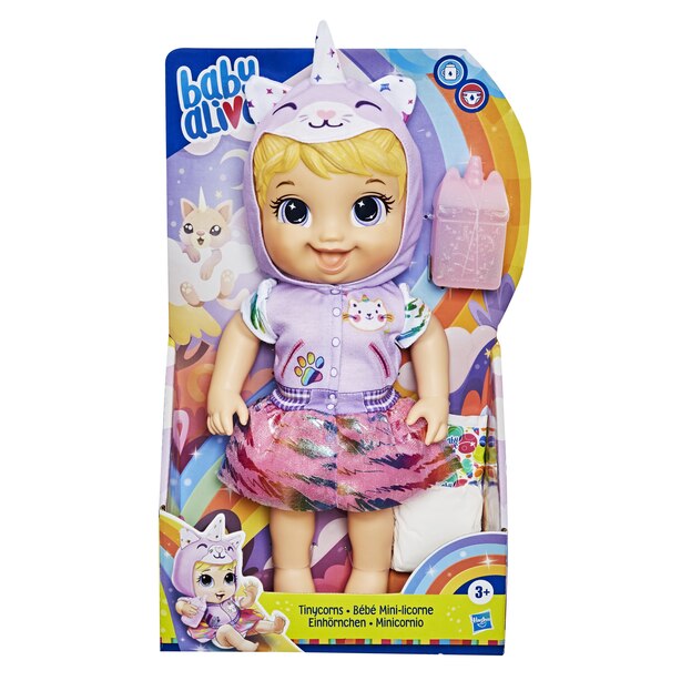 Baby Alive Bebe Mini Licorne Licorne Accessoires Boit Et Fait Pipi Cheveux Blonds Pour Enfant De Baby Alive Jouets Www Chapters Indigo Ca