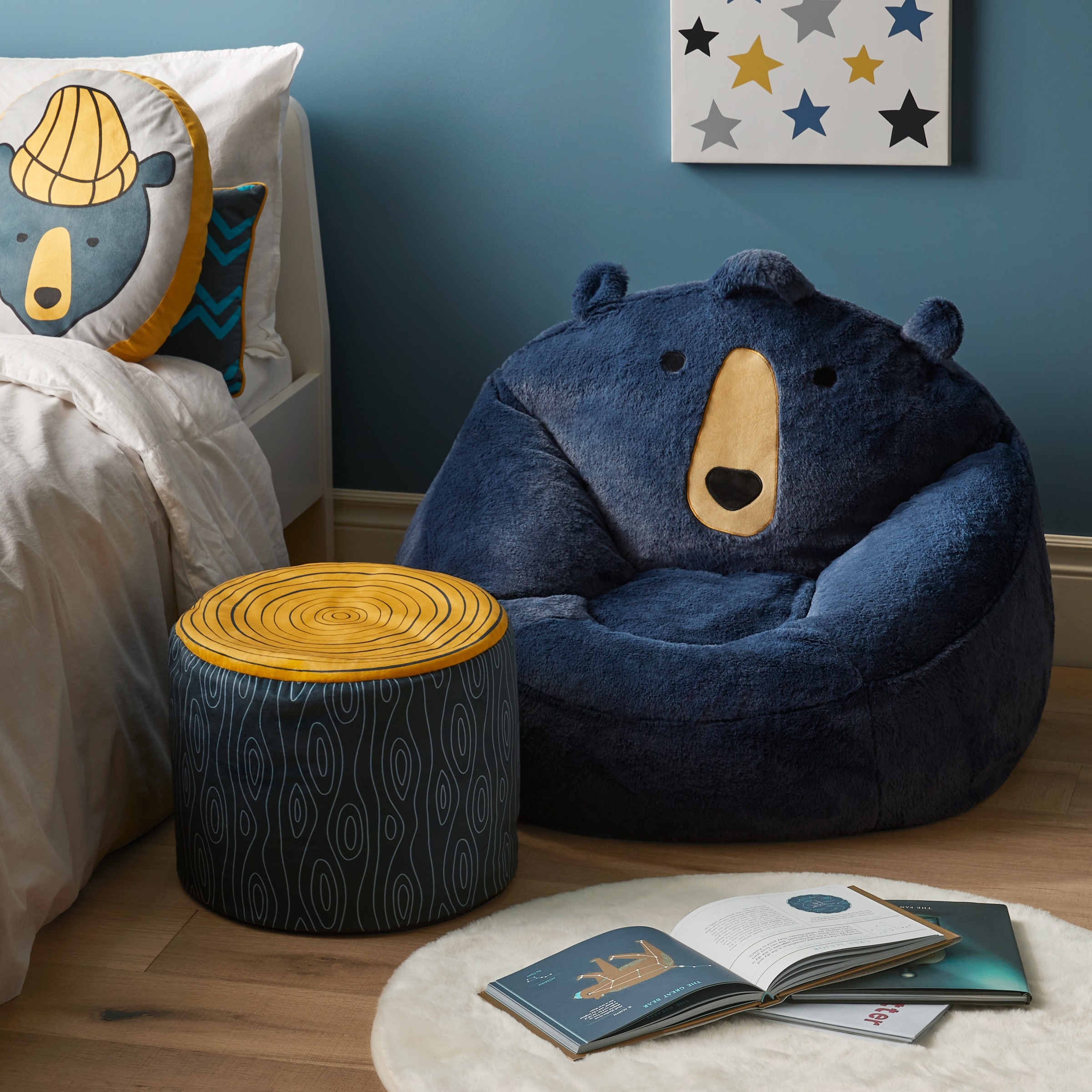 bear shaped cushion