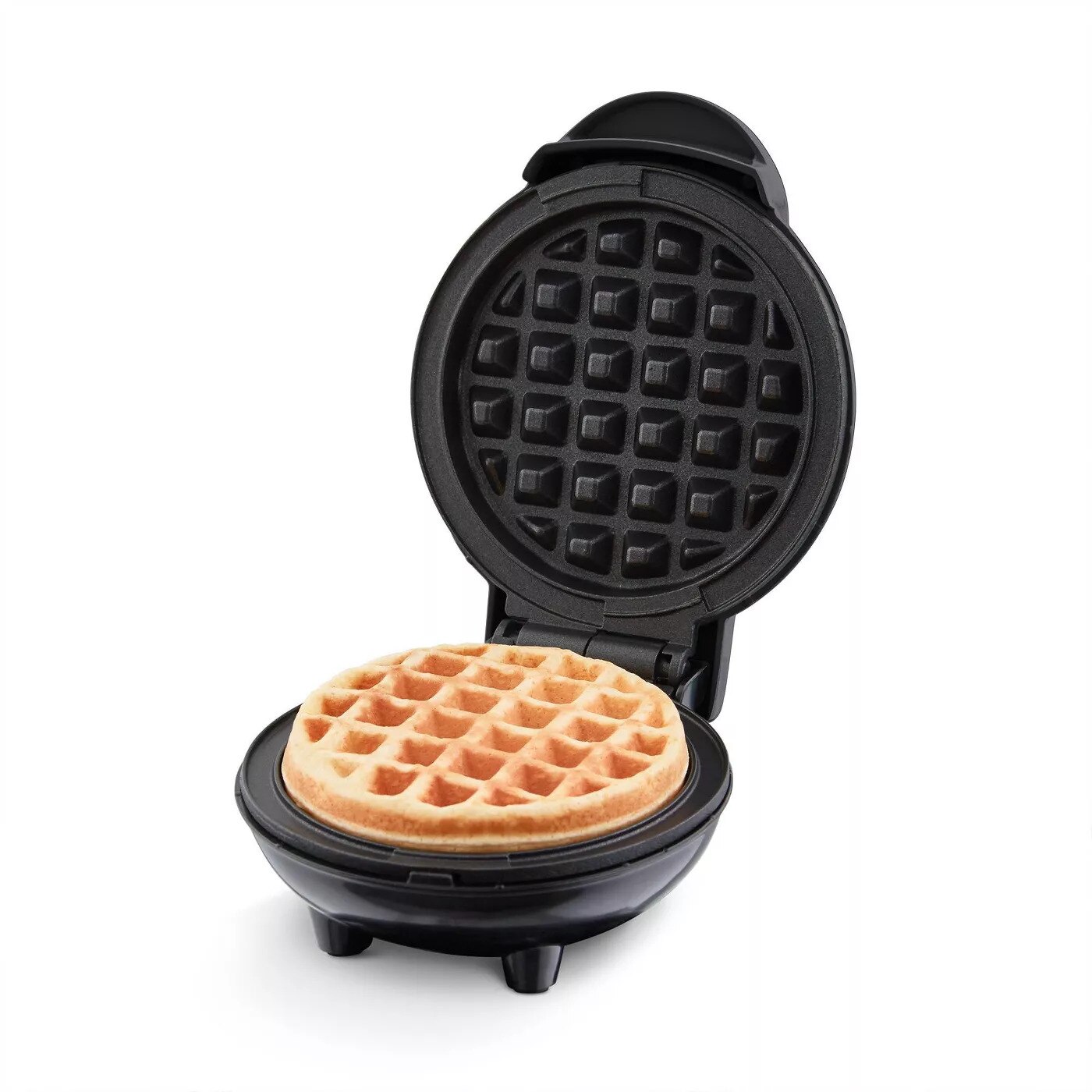 dash waffle maker black