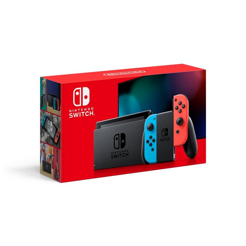 Nintendo Switch Console with Blue and Red Joy-Con by Nintendo