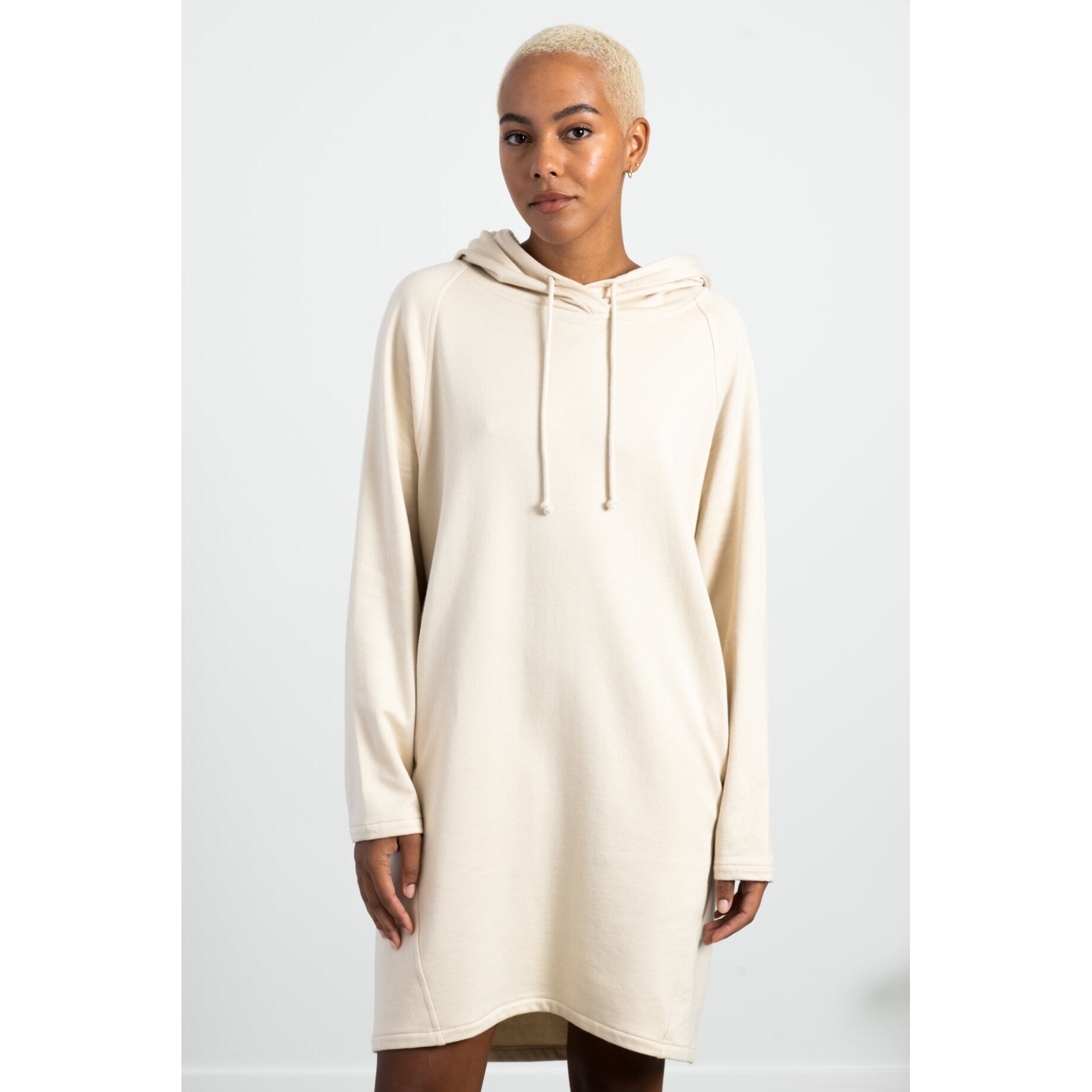 thigh length hoodie