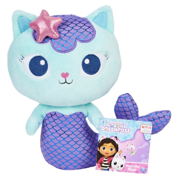 Gabby S Dollhouse Peluche Purr Ific Plush Mercat De 3 Cm Jouets Pour Enfants A Partir De 3 Ans De Gabby S Dollhouse Jouets Www Chapters Indigo Ca