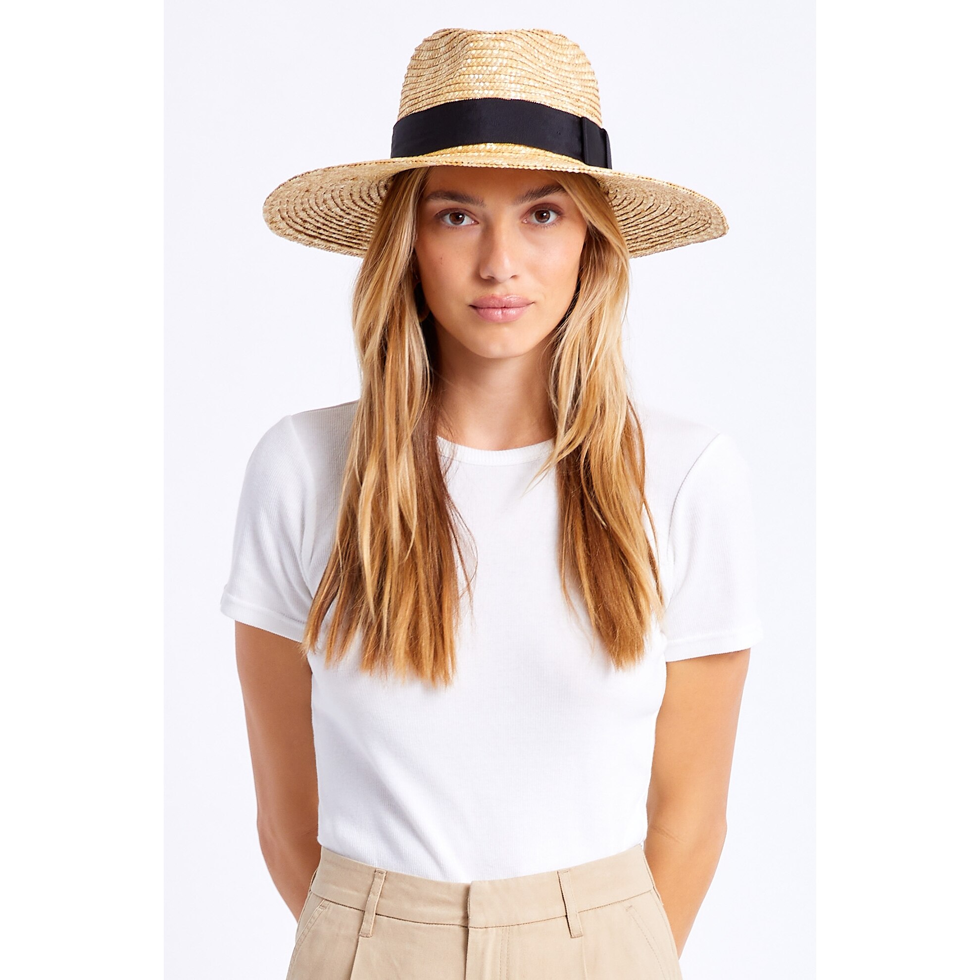 JOANNA HAT, HONEY LARGE by Brixton 
