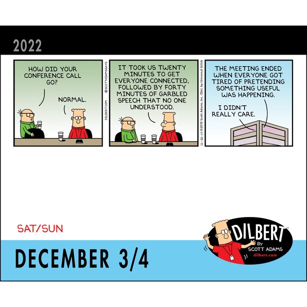 Dilbert 2023 Day To Day Calendar 2022 Dilbert Day - To - Day Calendar By Andrews Mcmeel Publishing | Gifts |  Www.chapters.indigo.ca