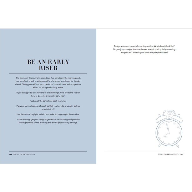 Five Minutes In The Morning A Focus Journal Null Gifts Www Chapters Indigo Ca