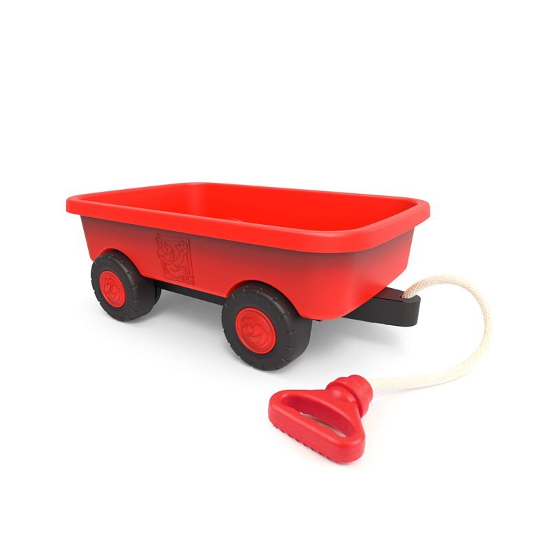 elmo's wagon by green toys