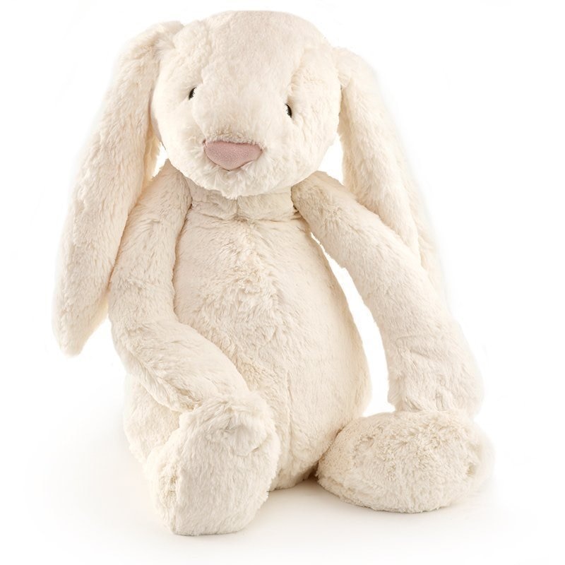 white jellycat bunny