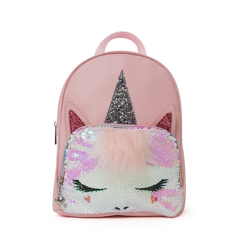 unicorn sequin mini backpack