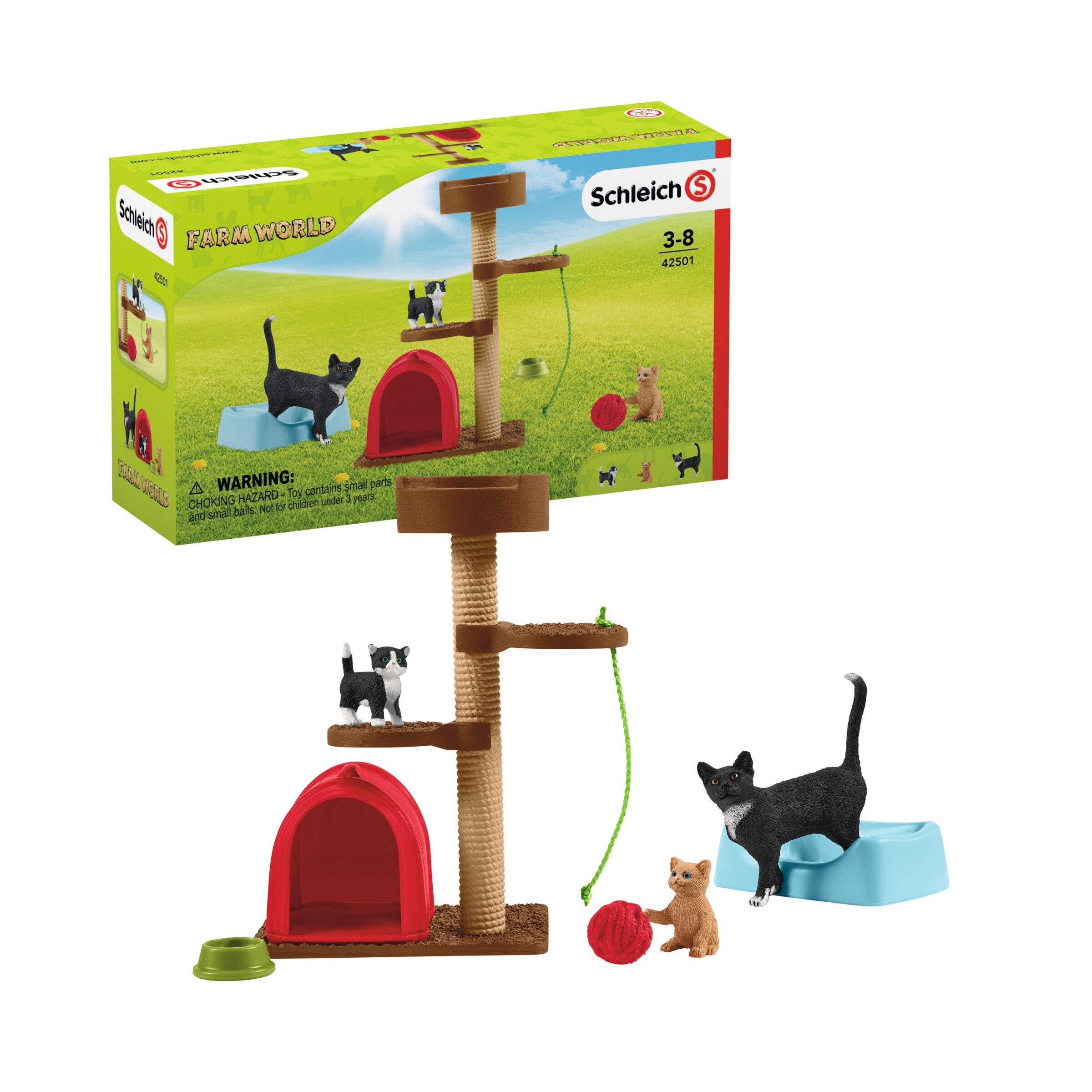 schleich cats and kittens