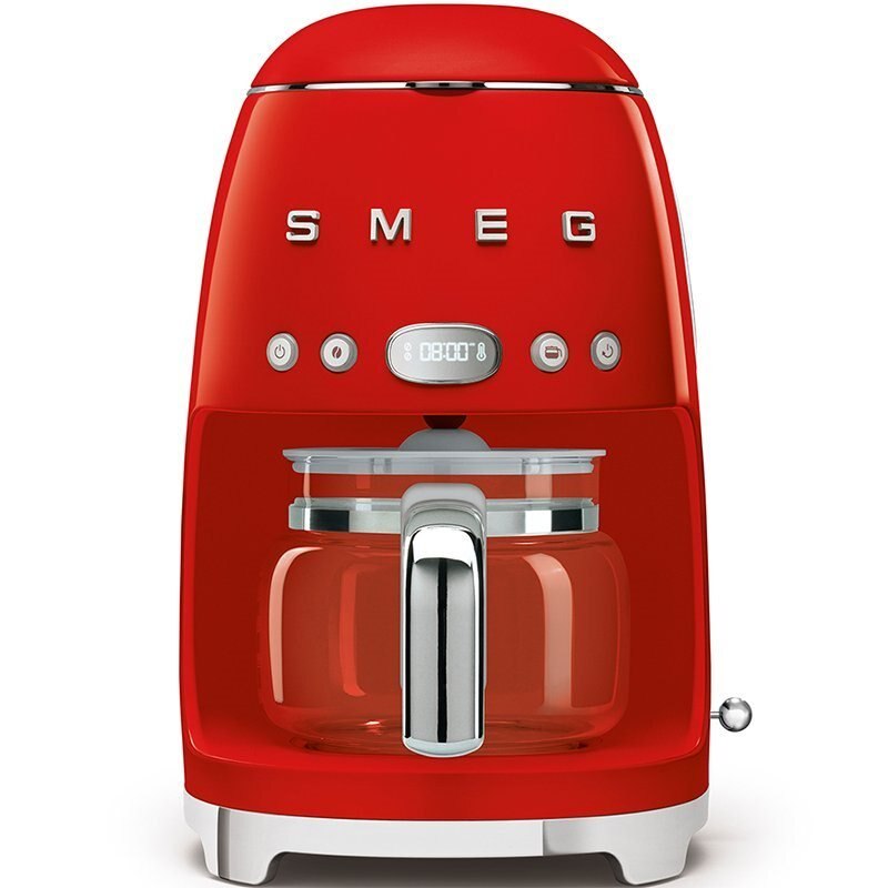 10-Cup Coffeemaker, Red by Smeg | Gifts 