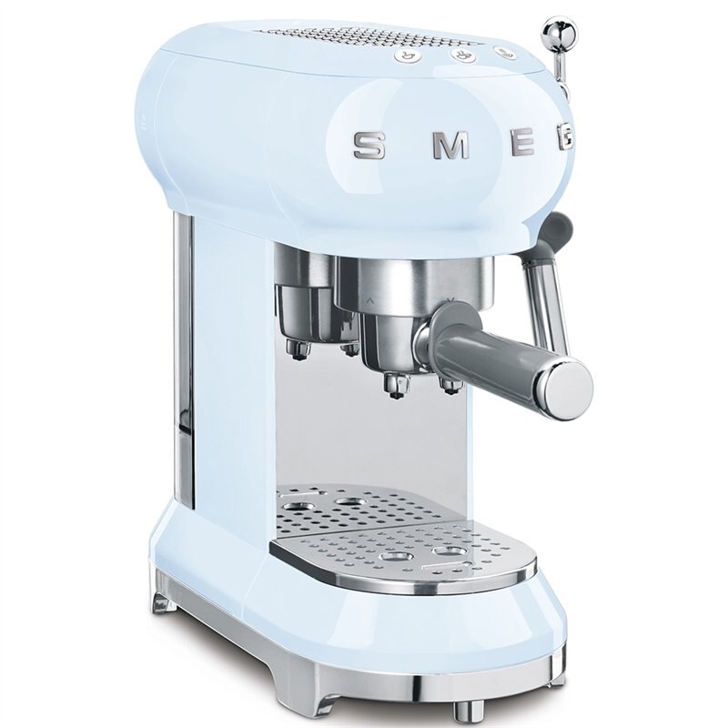 Smeg Espresso Machine - Pastel Blue