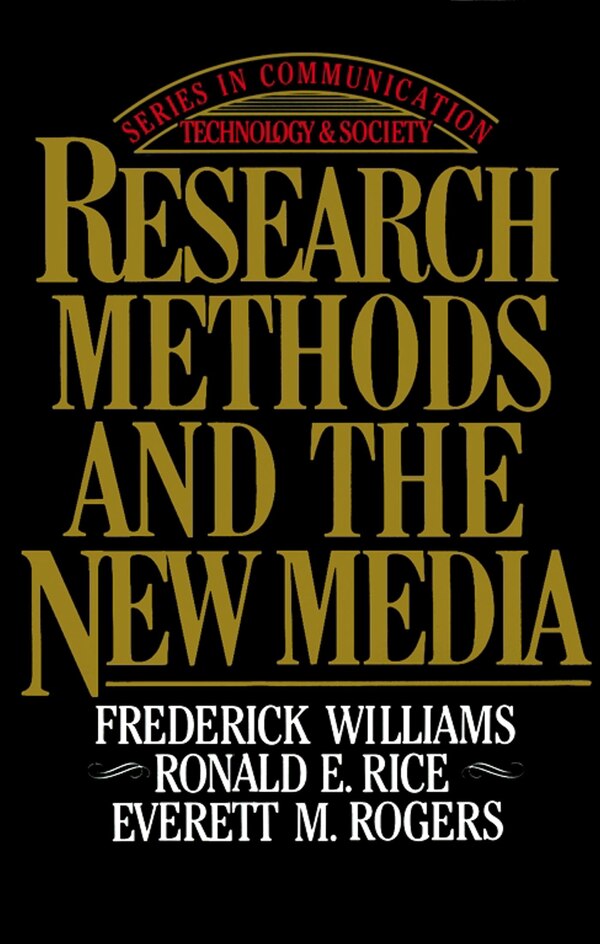 Research Methods And The New Media by Frederick Williams Paperback | Indigo Chapters