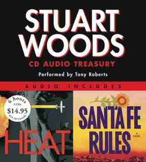 Stuart Woods Cd Audio Treasury Low Price: Santa Fe Rules and Heat by Stuart Woods