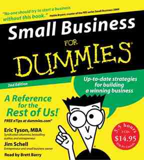 Small Business For Dummies 2nd Ed. Cd by Eric Tyson