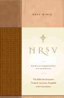 Nrsv, Standard Bible With Apocrypha, Hardcover, Tan/brown: The Bible For Everyone: Trusted, Accurate, Readable by Bibles Zondervan