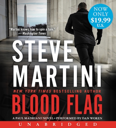 Blood Flag Low Price Cd A Paul Madriani Novel Book By Steve Martini Audio Book Cd