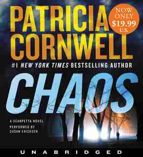 Chaos Low Price Cd: A Scarpetta Novel by Patricia Cornwell
