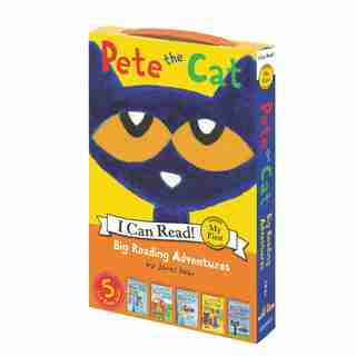 Pete The Cat: Big Reading Adventures: 5 Far-out Books In 1 Box! by James Dean