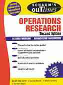 Schaum's Outline of Operations Research by Richard Bronson