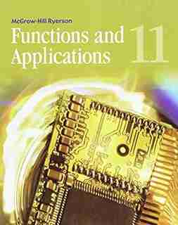 Functions And Applications 11 Student Book by Wayne Erdman