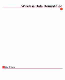Wireless Data Demystified by Vacca