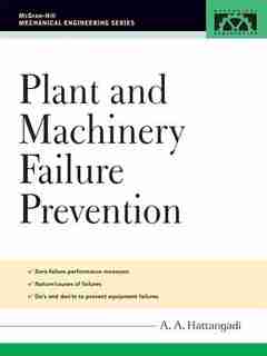 Plant and Machinery Failure Prevention by A A Hattangadi