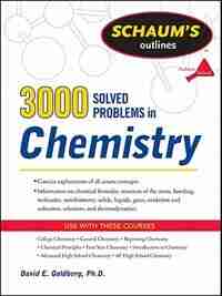 3,000 Solved Problems In Chemistry by David E. Goldberg