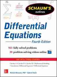 Schaum's Outline of Differential Equations, 4th Edition by Richard Bronson