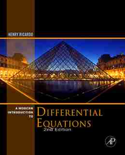 A Modern Introduction to Differential Equations by Henry J. Ricardo