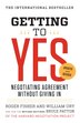 Getting To Yes: Negotiating Agreement Without Giving In, Book By Roger ...