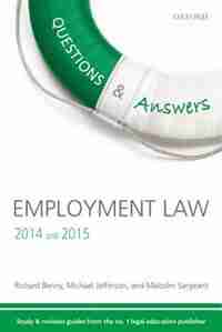 Q and A Revision Guide Employment Law 2014 and 2015 by Richard Benny